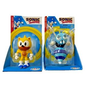 RAY & BUZZ BOMBER Sonic The Hedgehog Jakks Pacific 2.5" Action Figures